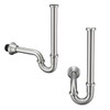 RANDOM Brass P Trap Bathroom Sink U-Shape 1-1/4 inch Sink