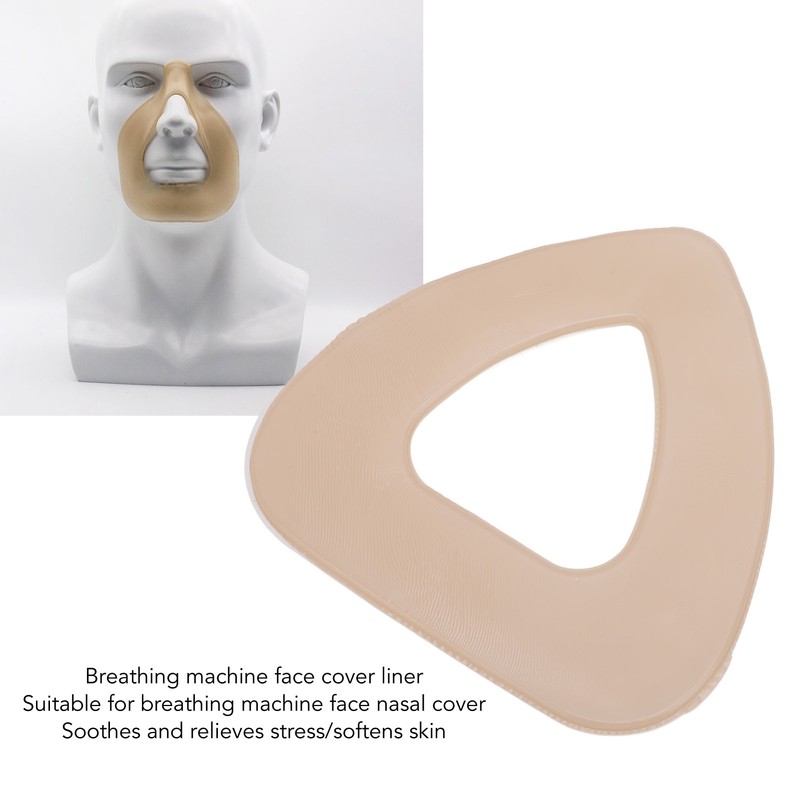 Breathing Machine Silicone Nasal Cover Liner Reduce Noisy Air Leaks