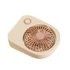 Small Desktop Fan Portable 115 Degreees Wind Direction Adjustment Cute
