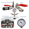 BACOENG 2 Quart Vacuum Chamber, Stainless Steel Degassing Chamber Kit