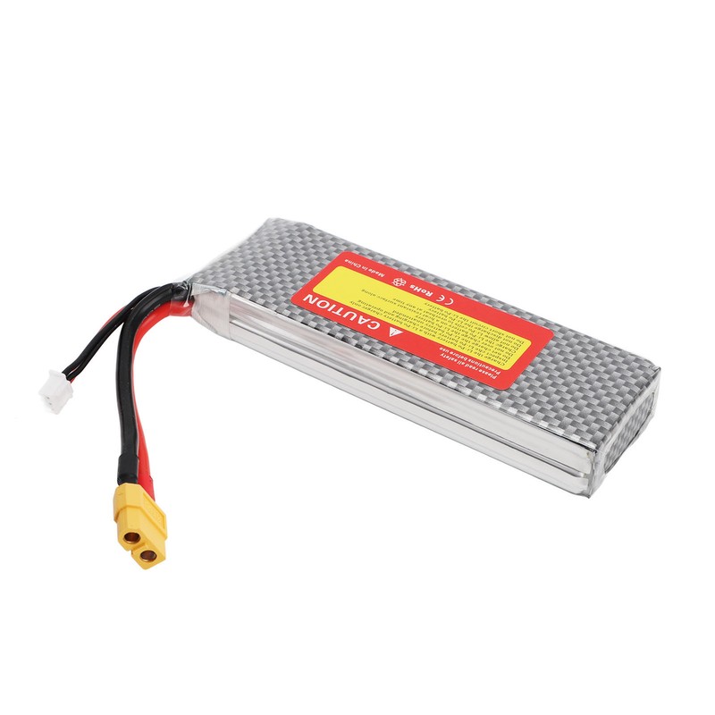 RC Lipo Battery 5200mAh 7.4V XT60 35C 2S Portable Remote