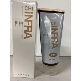 CHI 2 PACK- CHI Environmental Infra High Liftcream color 4 oz Chocolat Brown CBR