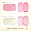 Mirasic TN-PENCE Pen Case, Large Capacity, Cute, Pencil Case, For