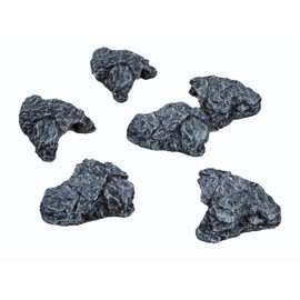Good in three directions 3.1 x 3.5 x 1.4 inches (8 x 9 x 3.5 cm) Medium Scale Rock Mountain Set, figma, Gunpla, Arts Diorama, Diorama, Sheet, For Models, Rock Mountains (Set of 6)