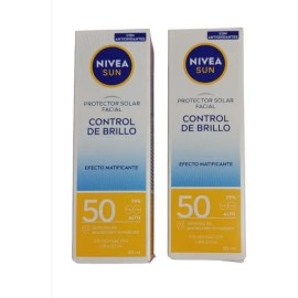 Nivea Protector Solar Facial Pack 2 Control Brillo Fps 50