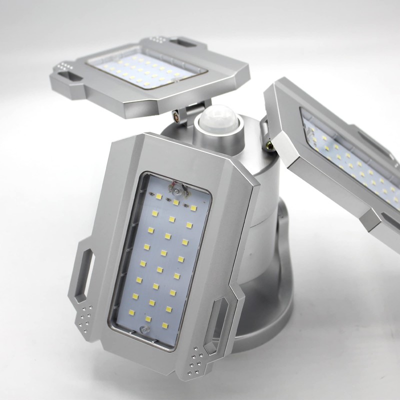 FISHTEC Detect Light Freestanding 72 LED Motion Sensor & Darkness