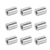 20Pcs Coupling Nut Round Rod Connector 304 Stainless Steel Female