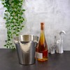 Ice Bucket Hammered Stainless Steel Drink Wine Party Chiller Champagne