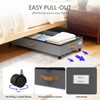 Under Bed Storage with Wheels 2-Pack, 75L XXL Under the