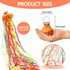 Streamers Bomb, Pack of 10 Streamers Throw, Confetti Streamers, Streamers, Birthday, Party Popper Confetti Streamers, Streamers Wedding for Throwing, Birthday, New Year Party
