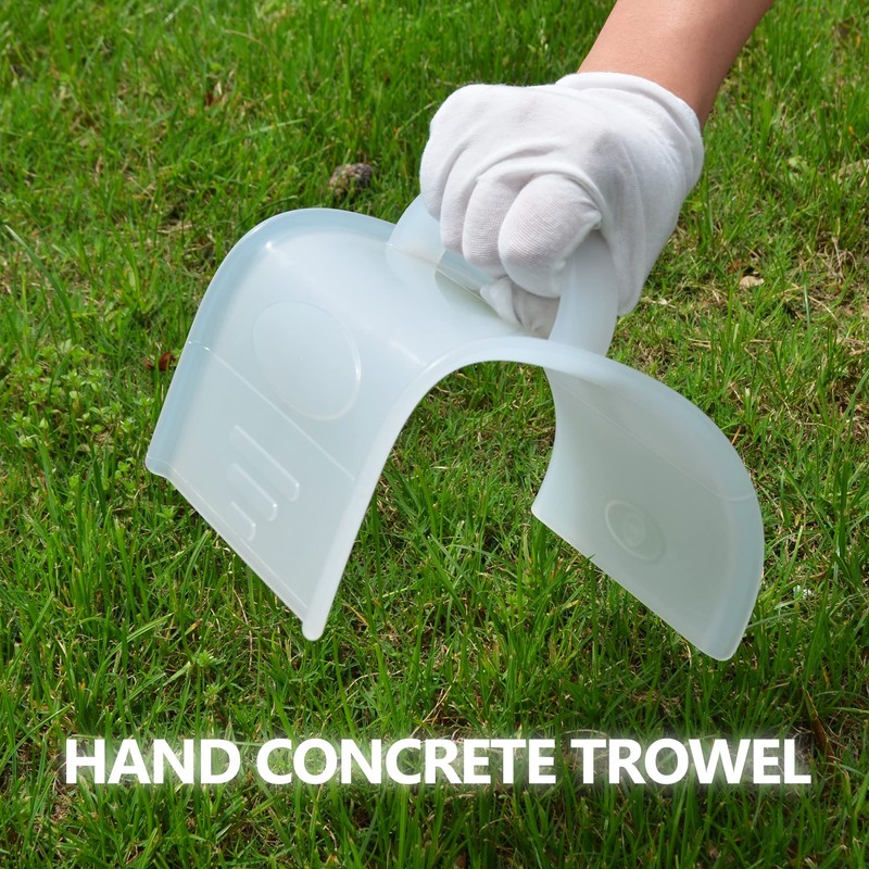 UPTTHOW Concrete Trowel Tools for Masonry Cement Hand Plastering Plastic,Mortar