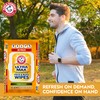Arm and Hammer Face and Body Wipes for Adults -