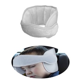 ZOIBV Toddler Headrest Support Band, Head Protection Sleeping, Car Seat Neck Support Adjustable Head Protection Head Holder Child Seat Baby, Suitable for Car Seats, Sleeping Pillow Head Holder, Grey