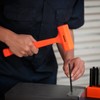 Neiko 02846A 1 LB Dead Blow Hammer, Neon Orange I