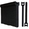 (100Pack- 8inch) Longer Reusable Cable Ties|Cable Tie|H HOME-MART Cable Straps