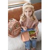 LÄSSIG Kinder Brotdose Edelstahl Lunchbox Frühstücksbox Nachhaltig Kindergarten Schule/Happy prints