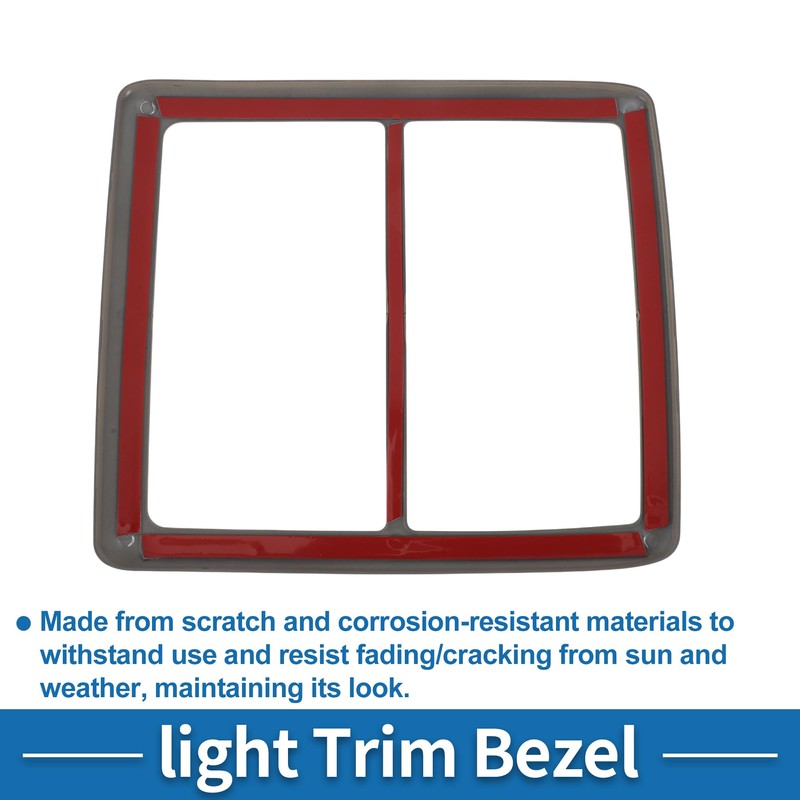X AUTOHAUX Headlight Trim Bezel for Toyota Tacoma 2016-2023 Front