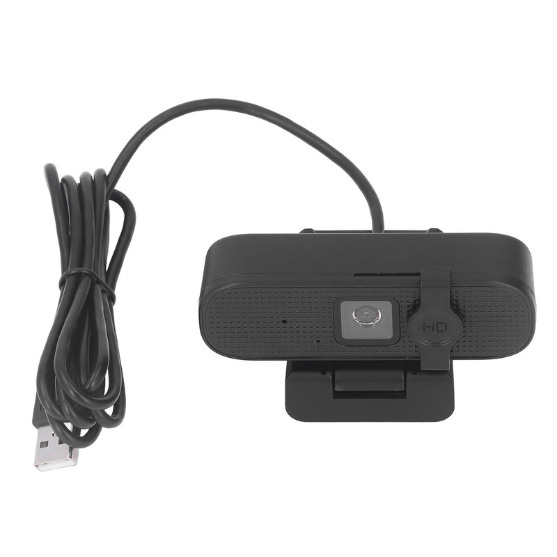 USB Computer Web Camera with Cover Autofocus 4K Plug and