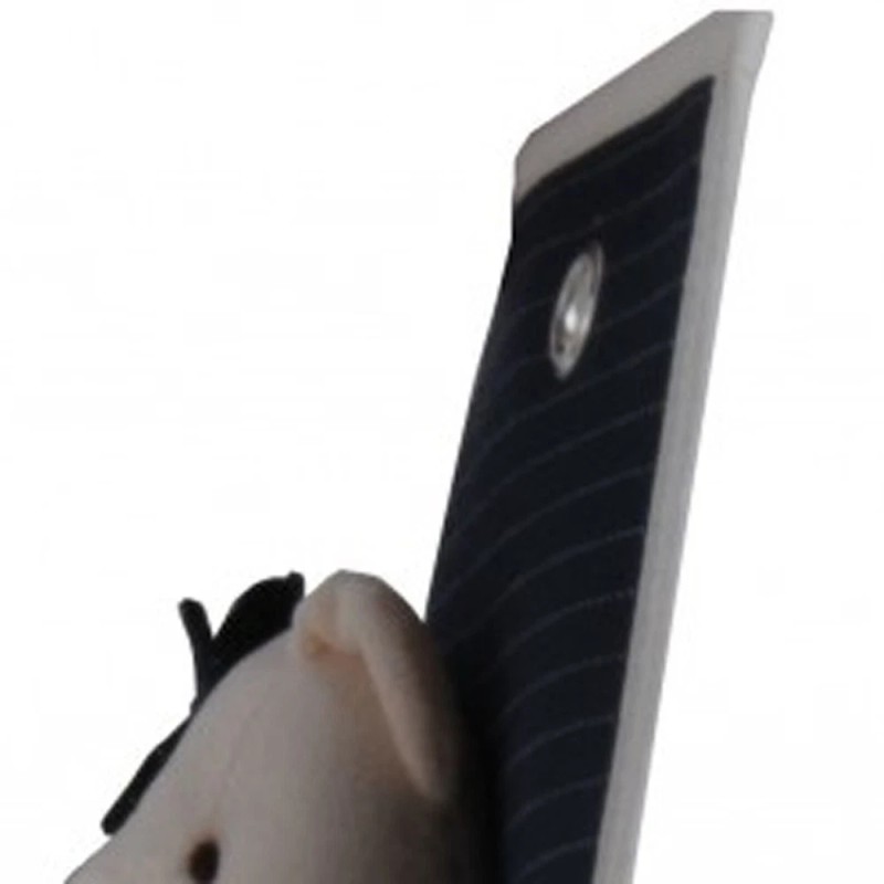 HomeRoots 3 Pocket Storage Teddy Bear Wall Hanger