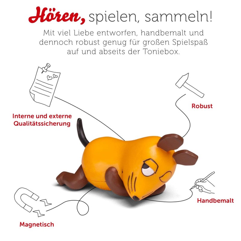 Tonies - The Mouse Audio Figure for the Toniebox