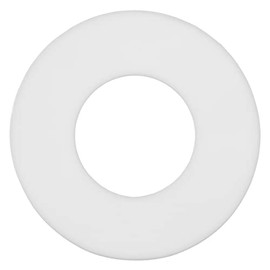 USA Sealing BULK-FG-1120 Ring PTFE Plastic Flange Gasket for 1/2" Pipe, 1/8" Thickness, Class 300
