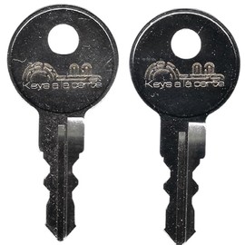 KEYSALACARTE Replacement Key for Roll-N-Lock Tonneau Covers RL003, Cut on BAU3 Key Blank, Compatible with RL-Series Truck Bed Covers