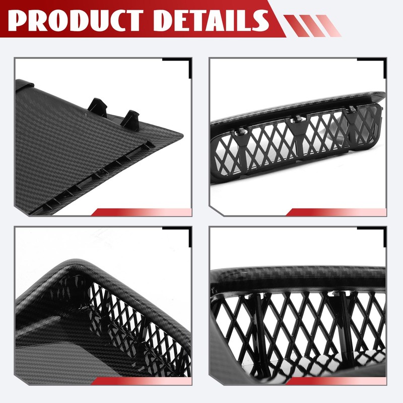 CZCJGD Front Bumper Side Air Vents Fit for 2008-2014 Subaru