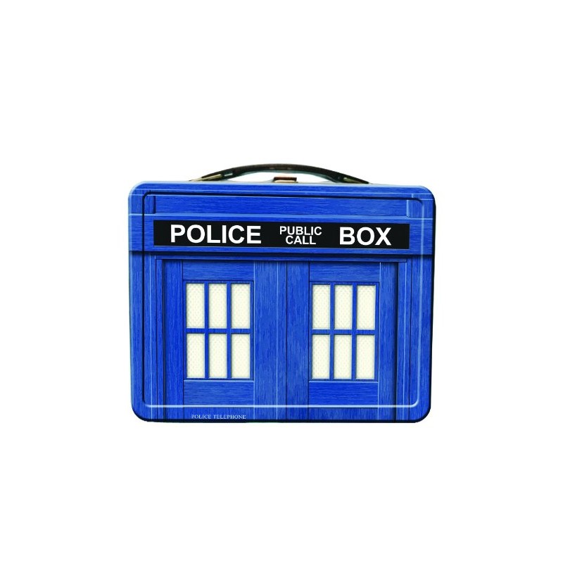 Doctor Who Limited Edition TARDIS Tin Tote Lunch Box