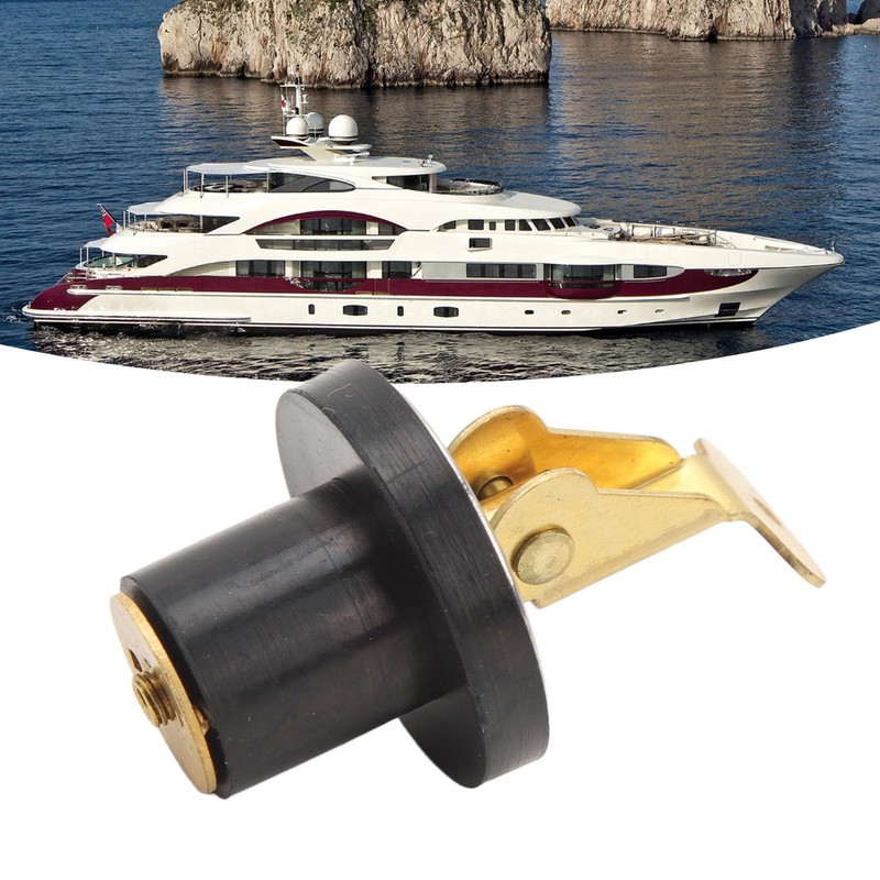 Boot Garboard Drain Plug, Brass Drain Plug with Strong Seal,