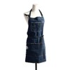 Pincy Denim Apron, Unisex Adjustable Bib Apron with Pockets for