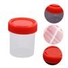 Ipetboom 30 pcs Leak Cups with Screw Caps for Urine