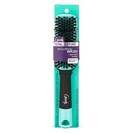 Goody x Cepillo alisador de textura total, cerdas de jabalí veganas que ayudan a acondicionar y suavizar las cutículas del cabello para un brillo mejo