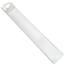 Rocky Mountain Goods Long Downspout Extension - White Heavy Duty 30” Extension for Vinyl or Metal Downspouts Gutter Systems - 2” and 3” - Easy Hinge up Design for Mowing