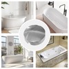 BRIOTA Pop-Up Bath Control Knob, Bathtub Knob, Bathtub Knob with