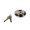 Round Discus Padlock 2 Keys 70mm Disc Heavy Duty Outdoor