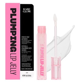 Babe Original Babe Glow Plumping Lip Jelly - Hochglanz Lipgloss für vollere, dickere Lippen, feuchtigkeitsspendend und beruhigend, klar