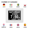 Medication Reminder Digital Calendar Dementia Day Date Time of The