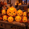 Halloween Pumpkin Skull Ghost Lantern – LED Candle Light Lamp