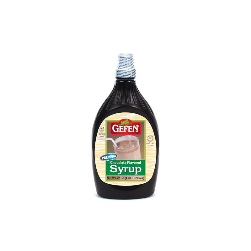 Gefen Gluten Free Chocolate Syrup, 22 Ounce, No High Fructose