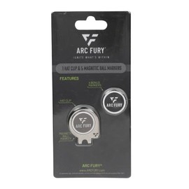 Golf Ball Marker Hat Clip Set - 1 Clip and 5 Magnetic Ball Markers Golf Accessories for Men - This Golf Hat Clip Ball Marker Pack has Golf Hat Clips Magnetic Markers. Perfect Golf Gifts For Men Women