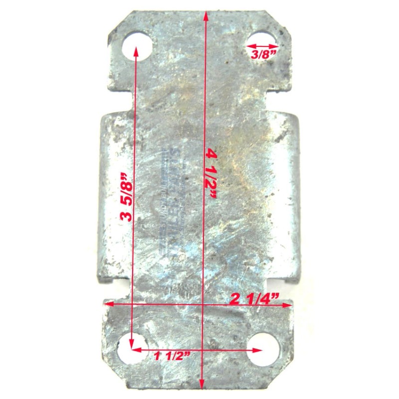 Magic Tilt Boat Trailer Galvanized 4 Hole Front Spring Hanger