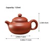 MAGICLULU Teapot Handmade Chinese Style Teapot for Daily Use for