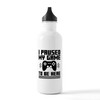 CafePress I Paused My Game 1.0L (34 oz) Stainless Steel