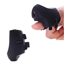 Samudgate Mini Bluetooth Mouse Ergonomic Rechargeable- Portable 1000DPI Wearable Finger Mouse for Laptop and Tablet