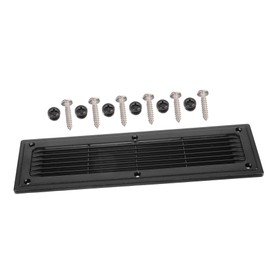 KONTONTY Grille Louvered Flush Vent Cover for Rv and Yacht Ventilation Easy to Clean for Central Air Conditioning and Floor Registers