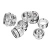 7Pcs/Set Male Female Faucet Adapter Kit with Gasket Brass Aerator