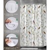 mefound Shower Curtain Waterproof & Mould Resistant Premium Hotel Quality