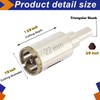 7/8 Inch Diamond Hole Saw with Pilot Bit, DaduoRi 7/8"
