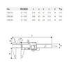 Kyoto Machine Tools (KTC) Digital Caliper 0-150mm GND15 Silver