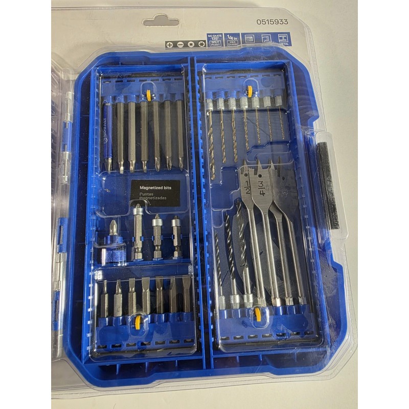 Kobalt 106-piece Screwdriver Drill & Drive Set with Hard Case